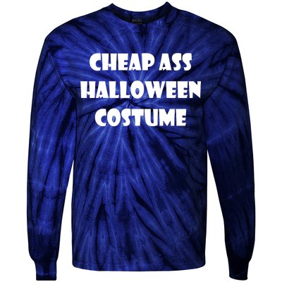 Cheap Ass Halloween Costume Tie-Dye Long Sleeve Shirt