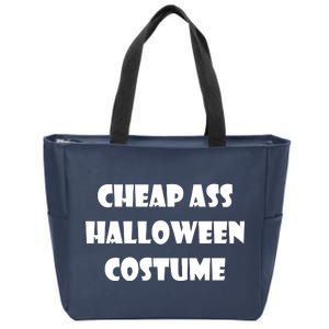 Cheap Ass Halloween Costume Zip Tote Bag