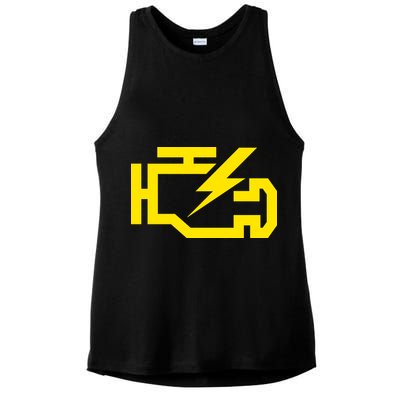 Check Engine Light  Ladies PosiCharge Tri-Blend Wicking Tank