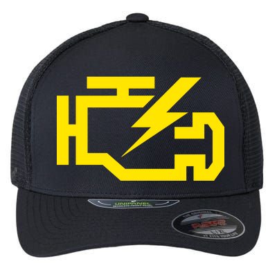 Check Engine Light  Flexfit Unipanel Trucker Cap