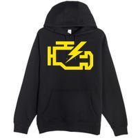 Check Engine Light  Premium Pullover Hoodie