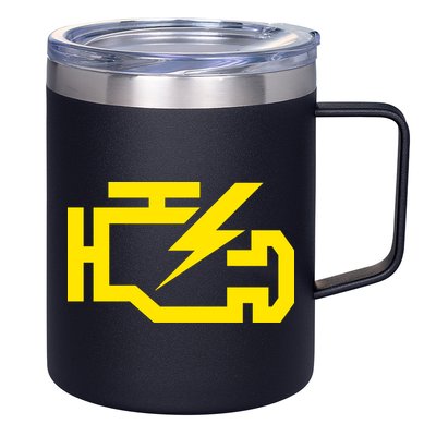 Check Engine Light  12oz Stainless Steel Coffee Mug