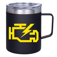 Check Engine Light  12oz Stainless Steel Coffee Mug