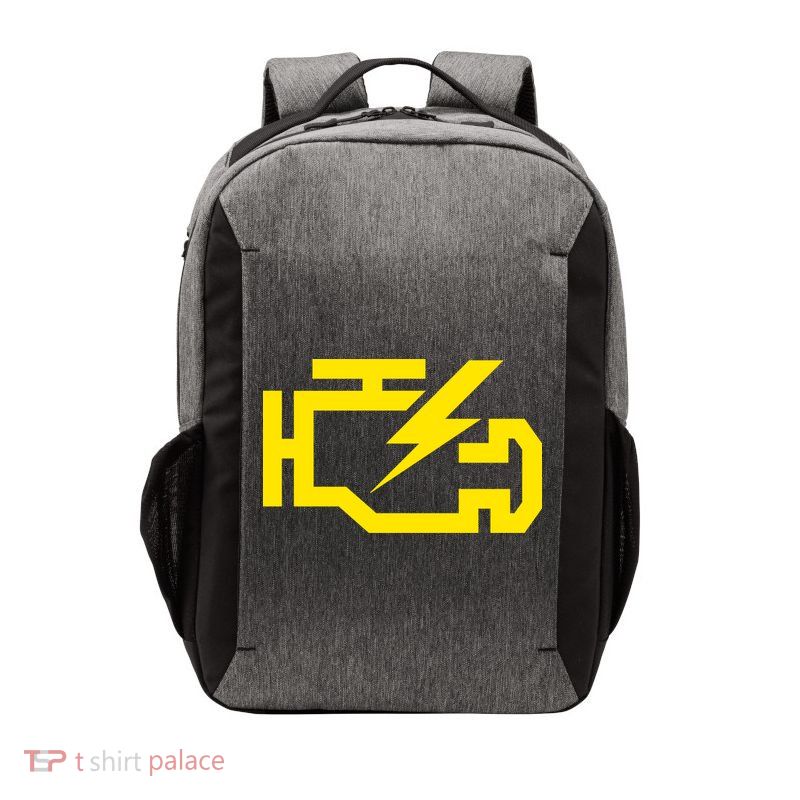 Check Engine Light  Vector Backpack