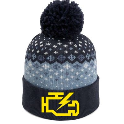 Check Engine Light  The Baniff Cuffed Pom Beanie