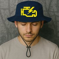 Check Engine Light  Bucket Hat