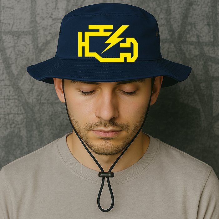 Check Engine Light  Bucket Hat