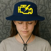 Check Engine Light  Bucket Hat