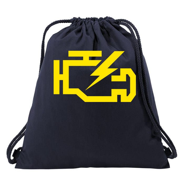 Check Engine Light  Drawstring Bag