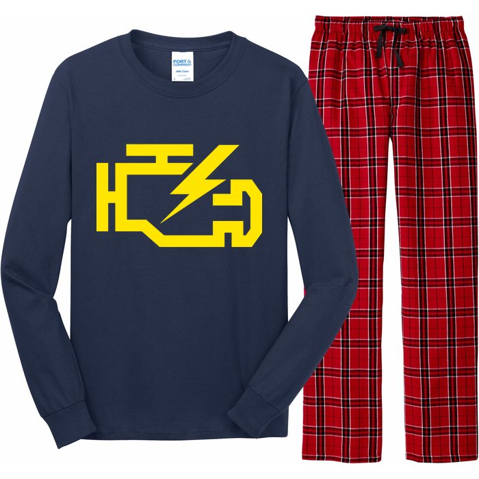 Check Engine Light  Long Sleeve Pajama Set