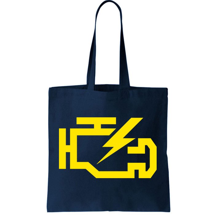 Check Engine Light  Tote Bag