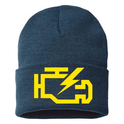 Check Engine Light  Sustainable Knit Beanie