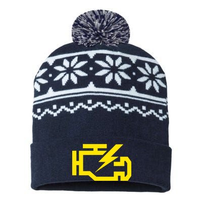 Check Engine Light  USA-Made Snowflake Beanie