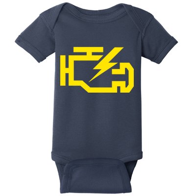 Check Engine Light  Baby Bodysuit