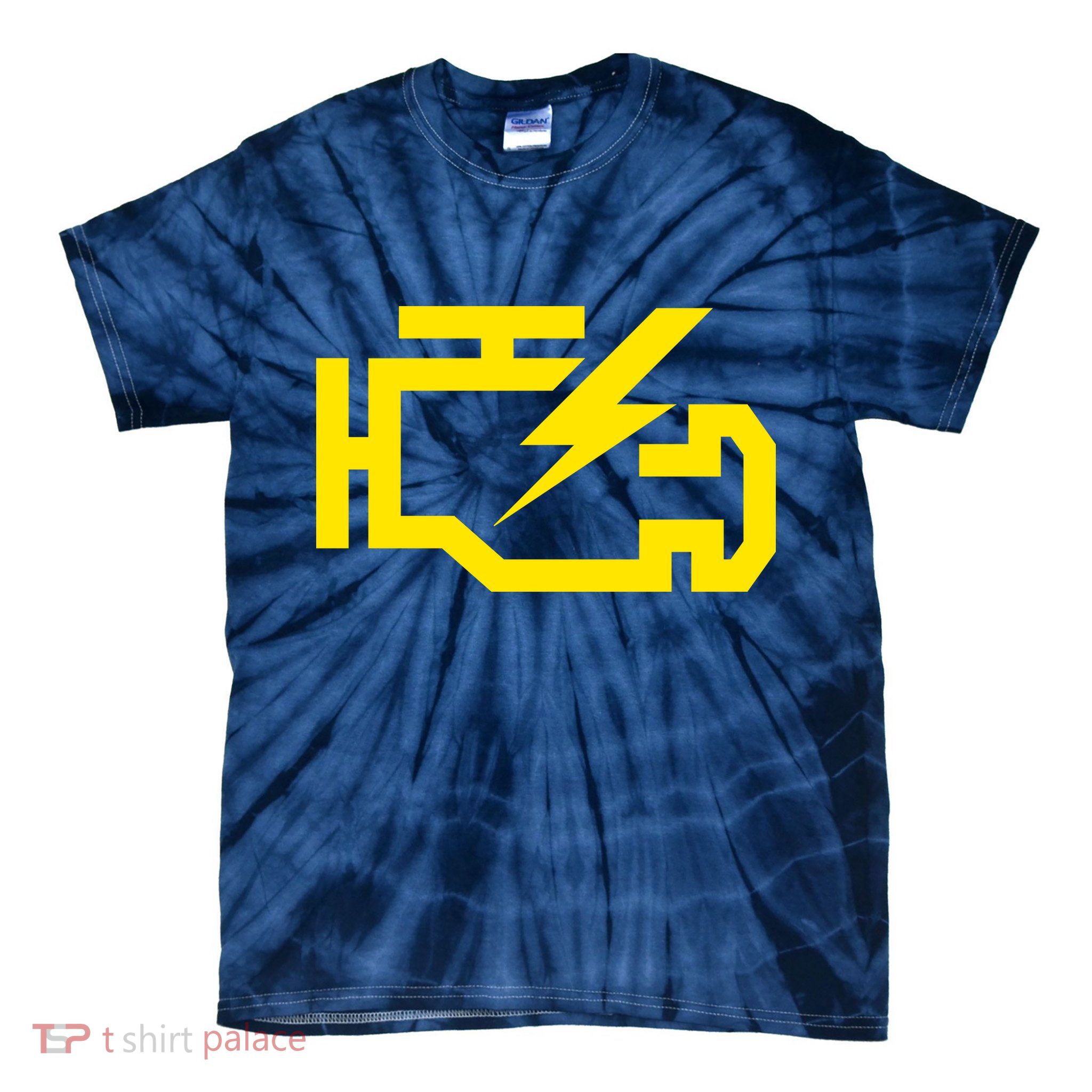 Check Engine Light  Tie-Dye T-Shirt