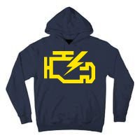 Check Engine Light  Tall Hoodie
