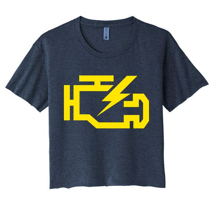 Check Engine Light  Crop Top