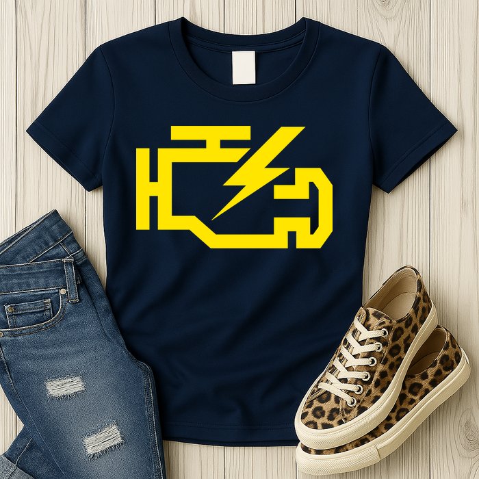 Check Engine Light  Womens T-Shirt