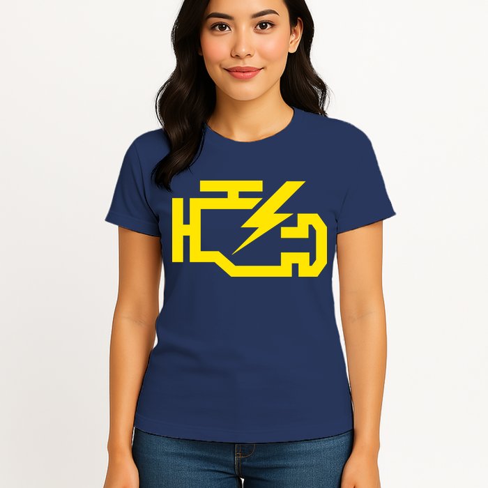 Check Engine Light  Womens T-Shirt