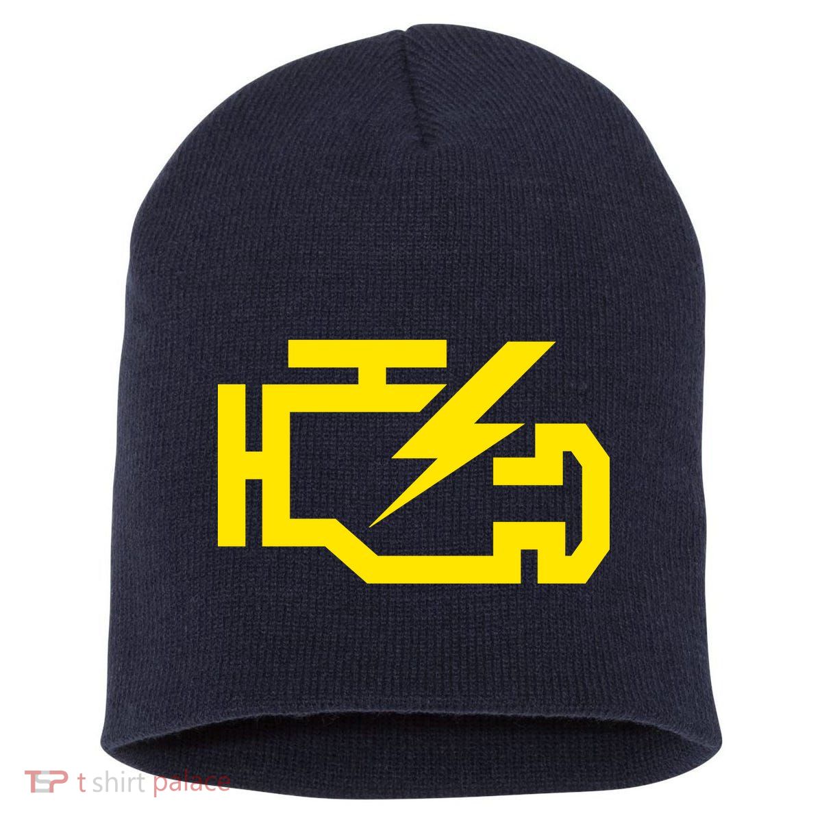 Check Engine Light  Short Acrylic Beanie
