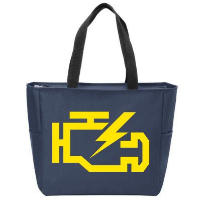 Check Engine Light  Zip Tote Bag