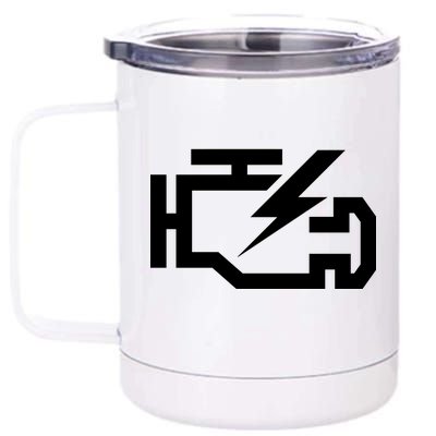 Check Engine Light  12 oz Stainless Steel Tumbler Cup