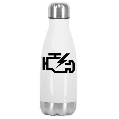 Check Engine Light  Stainless Steel Insulated Water Bottle