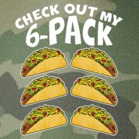 Check Out My 6-Pack Tacos Legacy Tie Dye Trucker Hat