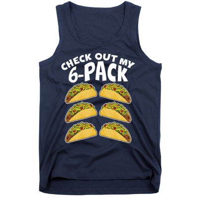 Check Out My 6-Pack Tacos Tank Top