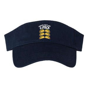 Check Out My 6-Pack Tacos Valucap Bio-Washed Visor