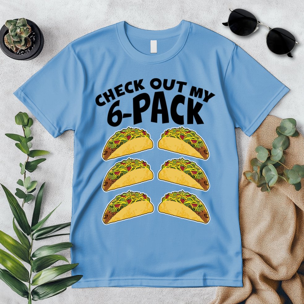 Check Out My 6-Pack Tacos Premium T-Shirt