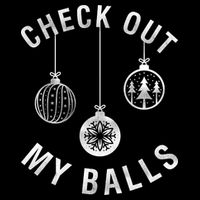 Check Out My Balls 7-Panel Snapback Hat