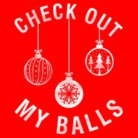 Check Out My Balls Baby Bodysuit