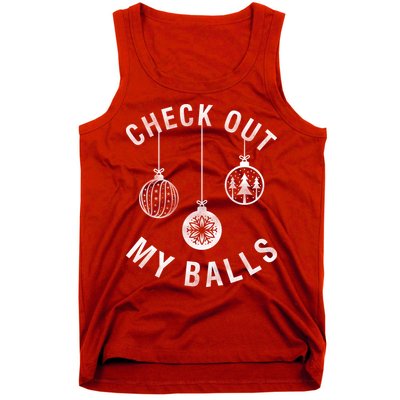 Check Out My Balls Tank Top
