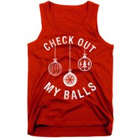 Check Out My Balls Tank Top