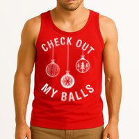 Check Out My Balls Tank Top