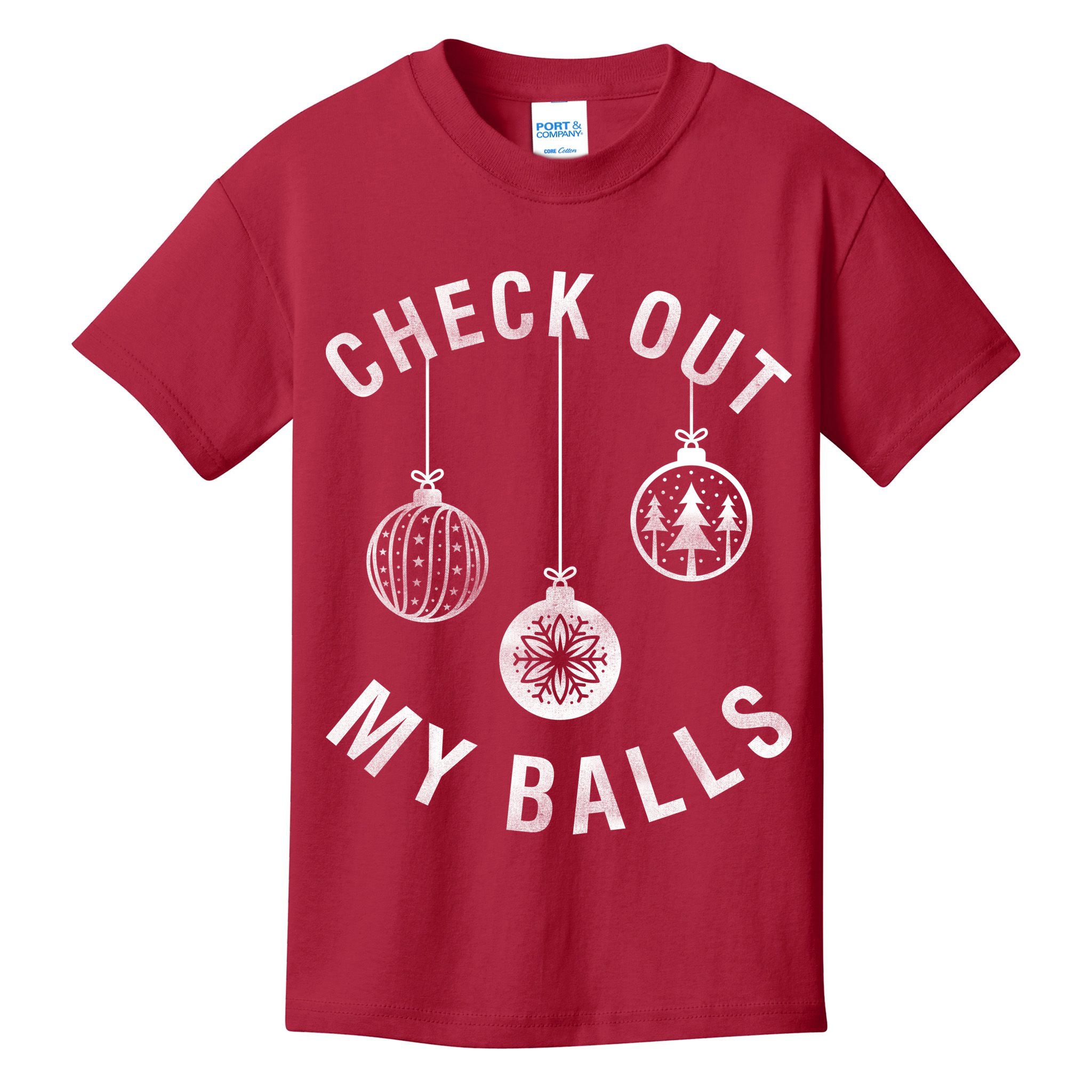 Check Out My Balls Kids T-Shirt