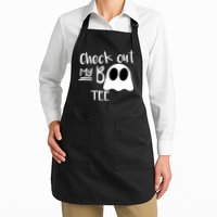 Check Out My Boo Tee Apron