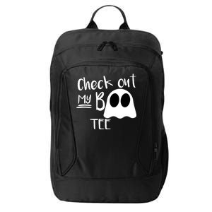 Check Out My Boo Tee City Backpack