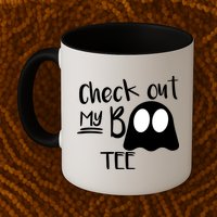 Check Out My Boo Tee Mug