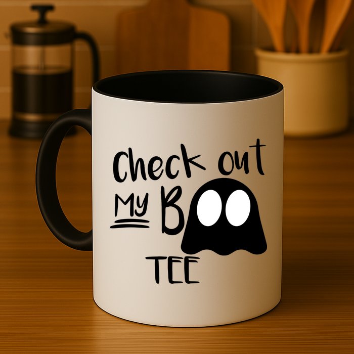 Check Out My Boo Tee Mug