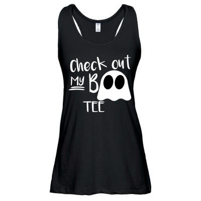 Check Out My Boo Tee Ladies Essential Flowy Tank