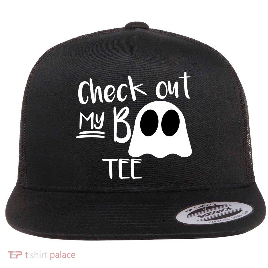 Check Out My Boo Tee Flatbill Hat