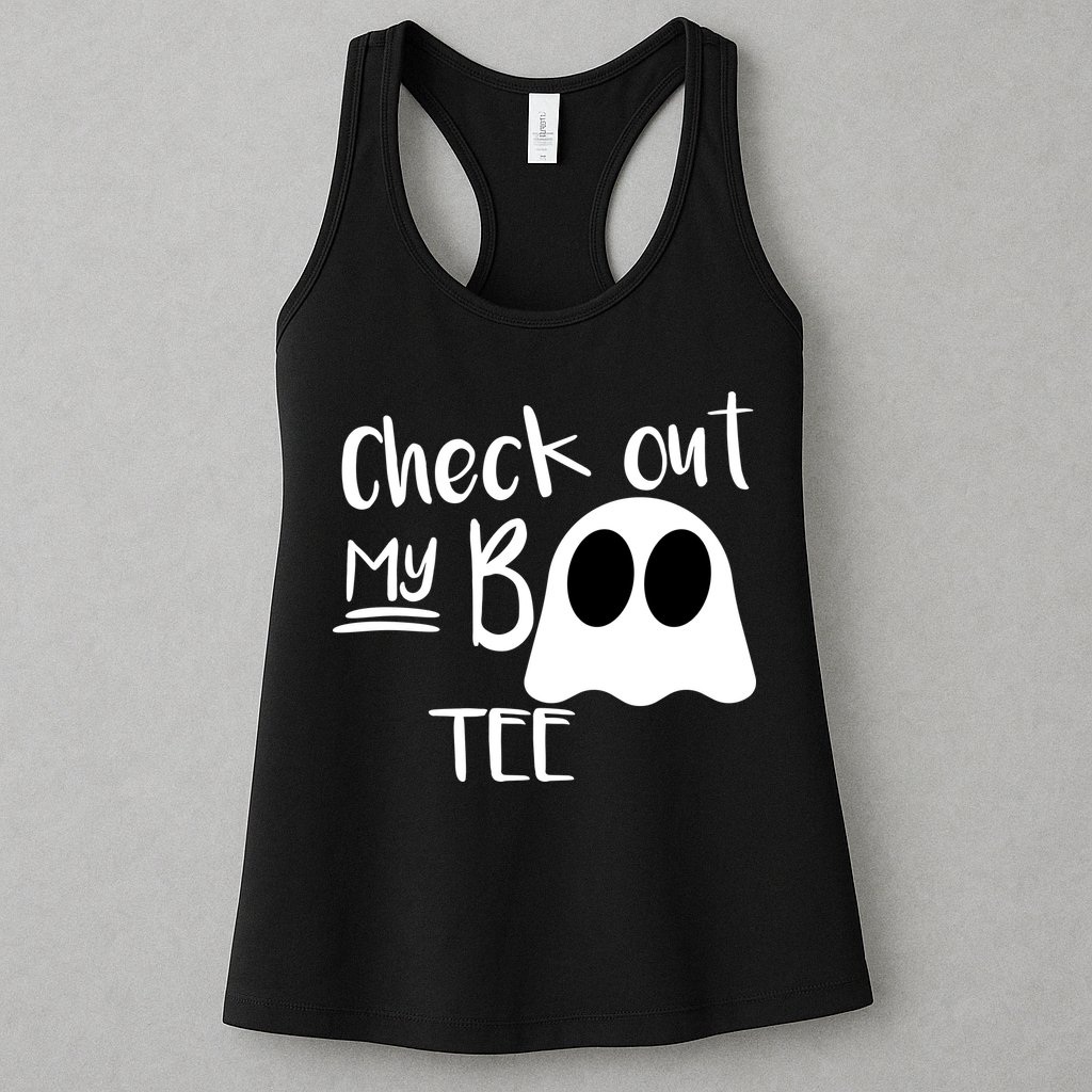 Check Out My Boo Tee Womens Tank Top