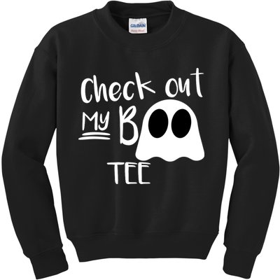 Check Out My Boo Tee Kids Sweatshirt