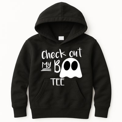 Check Out My Boo Tee Kids Hoodie