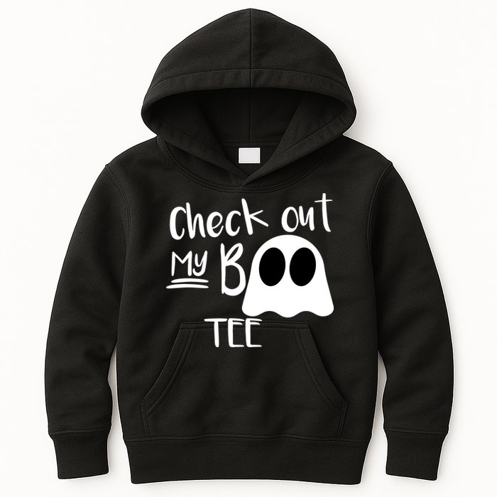 Check Out My Boo Tee Kids Hoodie