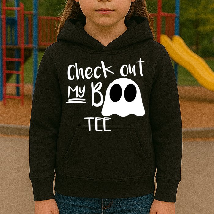 Check Out My Boo Tee Kids Hoodie