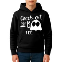 Check Out My Boo Tee Kids Hoodie