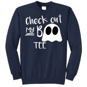 Check Out My Boo Tee Tall Sweatshirt